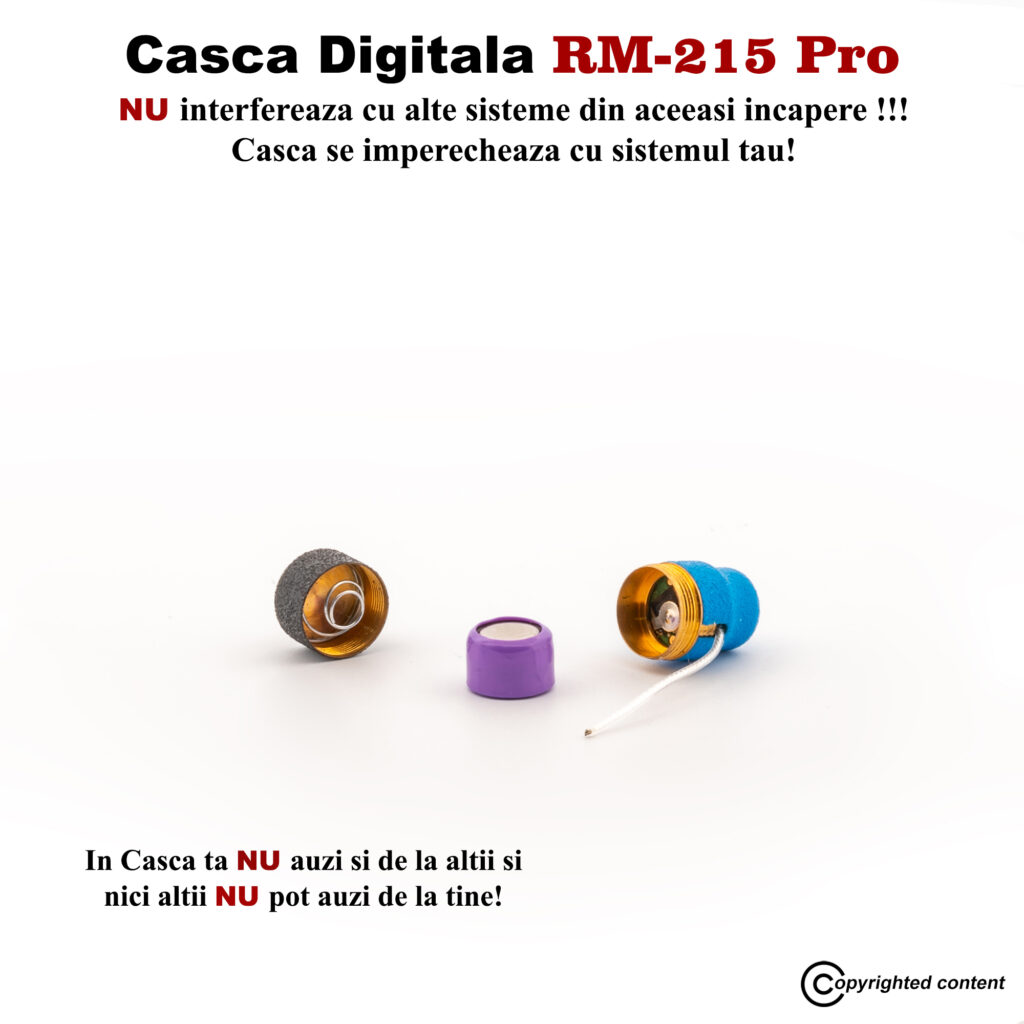 Casca de copiat digitala profesionala 3